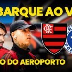 Flamengo embarca para Belo Horizonte enfrentar Cruzeiro na Libertadores
