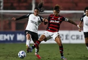 Flamengo x Corinthians: duelo decisivo pela liderança do Brasileirão Feminino hoje
