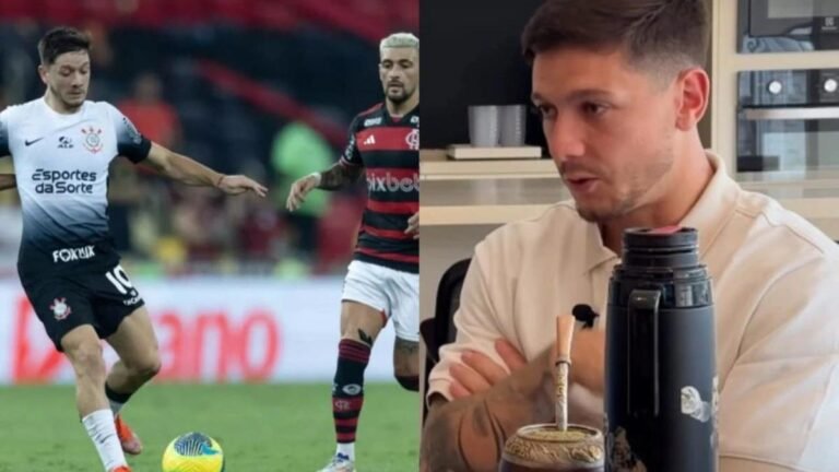 Garro do Corinthians exalta Arrascaeta, do Flamengo, como melhor do Brasil