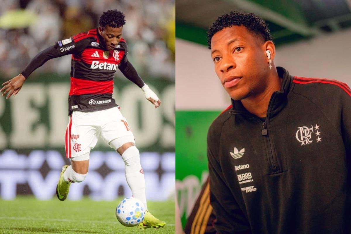 Gonzalo Plata volta ao Flamengo para defender liderança no ranking de dribles contra Vitória