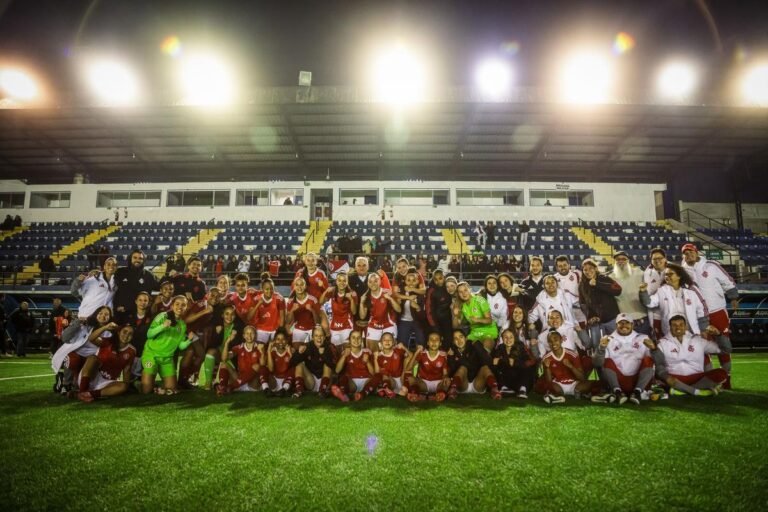Internacional eliminated Vasco by winning both legs. Photo: Leandro Monks/Internacional