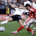 Bernabei scores the goal for Inter that secured the club's qualification in the Copa do Brasil.