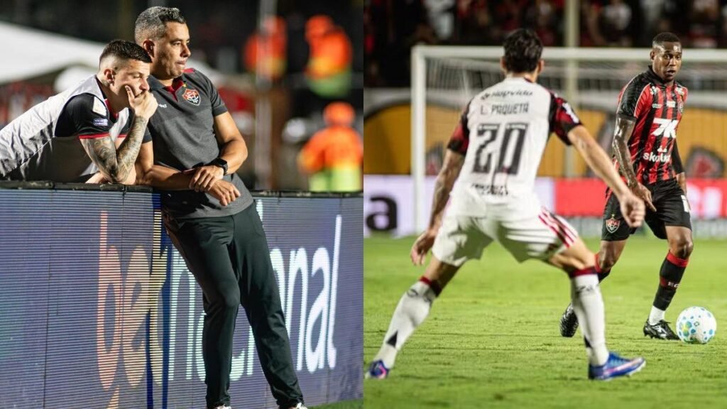Jair Ventura cita reencontro com Flamengo e projeta virada do Vitória na Copa do Brasil