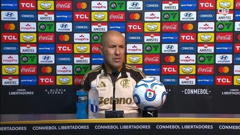 Leonardo Jardim valoriza empate do Flamengo contra Cruzeiro e projeta decisão na Libertadores