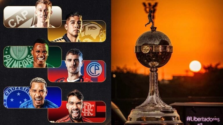 Libertadores tem Flamengo contra Cruzeiro e Palmeiras em campo nesta quarta feira