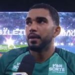 Lucas Arcanjo desabafa após golaço de Pulgar: sem chances de defesa contra o Flamengo