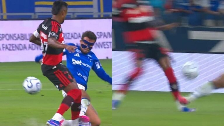 Matheus Henrique explica entrada dura em Bruno Henrique e nega intenção de lesionar