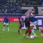 Matheus Pereira passa impune após duas simulações de pênalti contra Flamengo na Libertadores