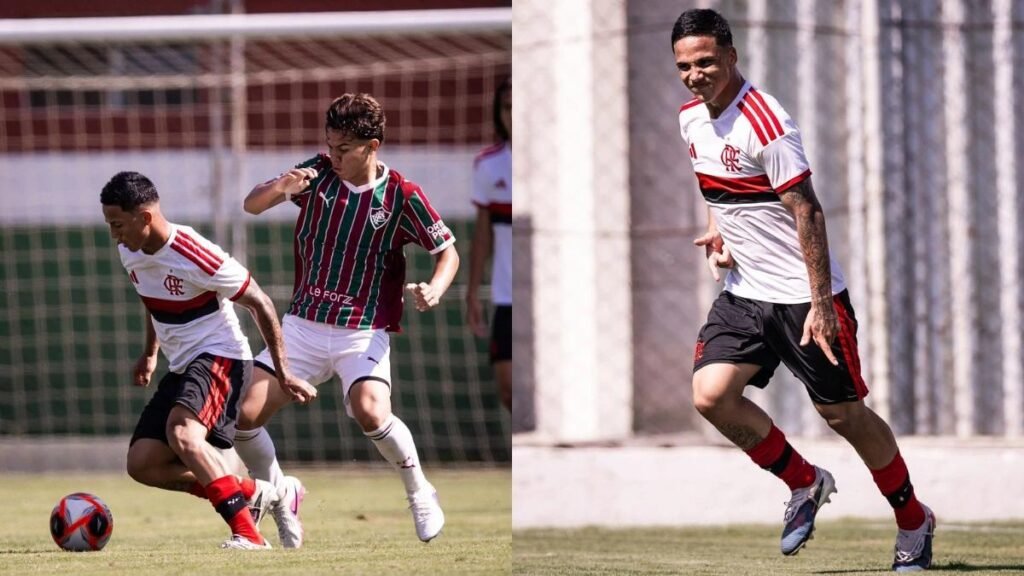 Meia Cristian Araújo celebra 2º título pelo Flamengo e gol em final da Copa Rio Sub-16