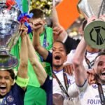 Decisive UEFA Super Cup match between Paris Saint-Germain and Aston Villa.