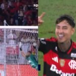Pulgar marca golaço de fora da área e coloca Flamengo à frente contra Vitória