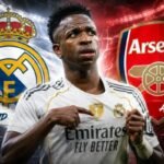 Real Madrid avança em negociação e blinda Vini Jr contra investida do Arsenal