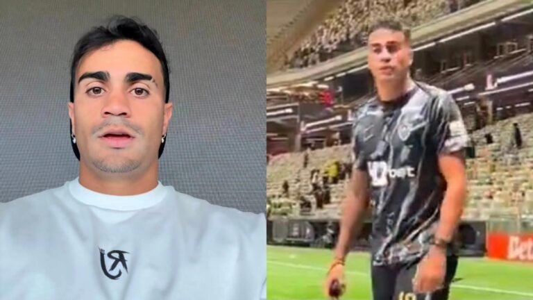 Reinier é punido pelo Atlético-MG após xingar torcedor