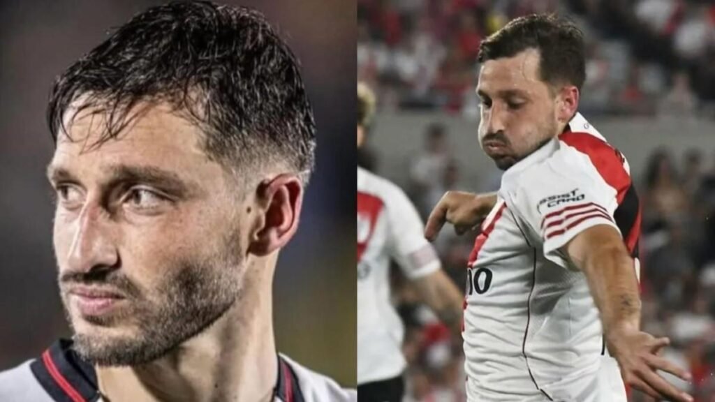 River Plate afasta Viña e o deixa treinando separado após recusa de devolução ao Flamengo