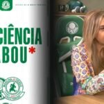 Torcida do Palmeiras protesta contra sistema e usa lances do Flamengo em vídeo